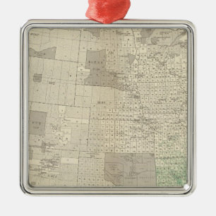 Baumwolle Silbernes Ornament