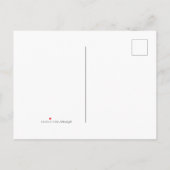 Baumwolle-Spitze Tamarin Ankündigungspostkarte (Rückseite)