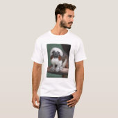 Baumwolle-Spitze Tamarin T-Shirt (Vorne ganz)