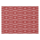 Baumwolle Tischdecken, rotes Stoffmuster 52"x70" Tischdecke (Vorderseite (Horizontal))