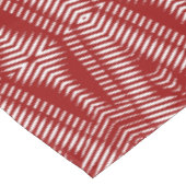 Baumwolle Tischdecken, rotes Stoffmuster 52"x70" Tischdecke (Schrägansicht)