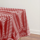 Baumwolle Tischdecken, rotes Stoffmuster 52"x70" Tischdecke (Beispiel)