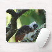 Baumwolle überstieg Tamarin-Mausunterlage Mousepad (Mit Mouse)