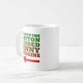 Baumwolle überzogen Ninny Muggins Funny Mug Kaffeetasse (Vorderseite Links)