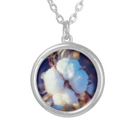 Baumwolle Versilberte Kette