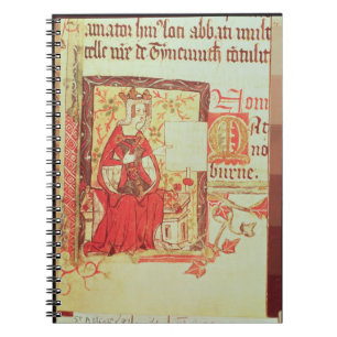 BaumwolleNero D VIII fol.7 Königin Matilda, der Notizblock