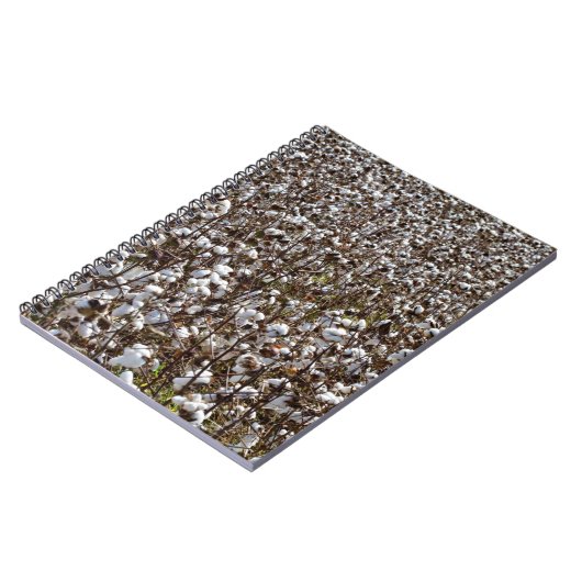 Baumwollernte-Feld Notizblock (Linke Seite)