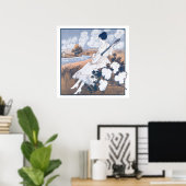 Baumwollfeld-Poster Poster (Heimbüro)