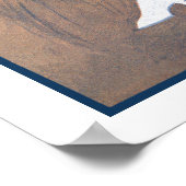 Baumwollfeld-Poster Poster (Ecke)