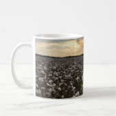 Baumwollfeld-Sunset Kaffeetasse (Links)