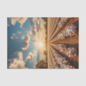 Baumwollfeldelementpapier Seidenpapier (Vorderseite)