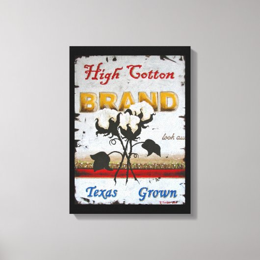 Baumwollgepackte Canvas Leinwanddruck (Vorderseite)