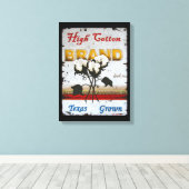 Baumwollgepackte Canvas Leinwanddruck (Insitu (Holzboden))