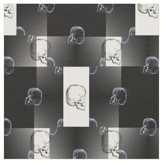 Baumwollgewebe aus Skelett-Crew Stoff (Nahaufnahme)