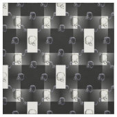 Baumwollgewebe aus Skelett-Crew Stoff (Muster)