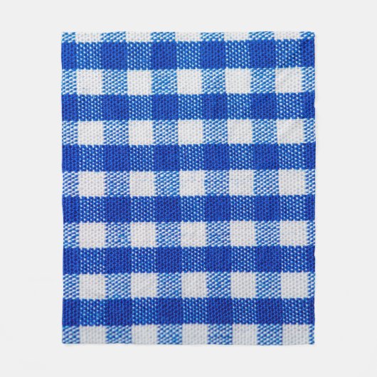 Baumwollgewebe blau fleecedecke (Vorderseite)