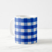 Baumwollgewebe blau kaffeetasse (Vorderseite Links)