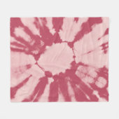 Baumwollgewebe gefärbte Krawatte Muster abstrakt H Fleecedecke (Vorderseite (Horizontal))