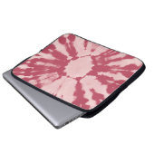 Baumwollgewebe gefärbte Krawatte Muster abstrakt H Laptopschutzhülle (Vorne Knopf)