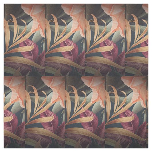 Baumwollgewebe mit Blumenmuster Stoff (Muster)