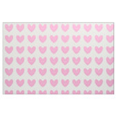 Baumwollgewebe mit rosa Herzen Stoff (Fat Quarter (45,7 x 55,9 cm))