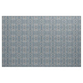 Baumwollgewebe - Muster auf Pfirsich u. Blauem Stoff (Fat Quarter (45,7 x 55,9 cm))