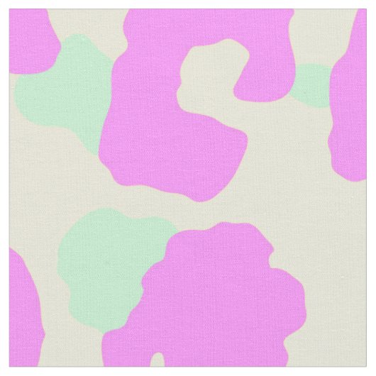 Baumwollgewebe rosa Leopard Stoff (Nahaufnahme)