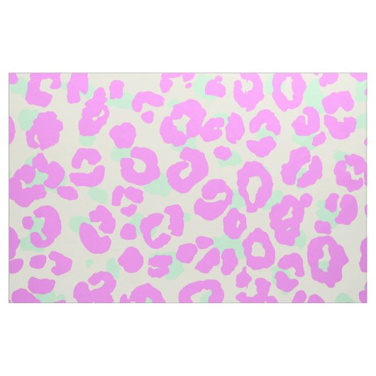 Baumwollgewebe rosa Leopard Stoff (Fat Quarter (45,7 x 55,9 cm))