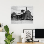 Baumwollgin Poster (Heimbüro)