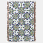 Baumwollkronenpfanne mit Randnuss, Medallion-Desig Decke (Vorderseite Vertikal)