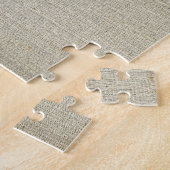 Baumwollleinen-Hintergrund Puzzle (Seite)