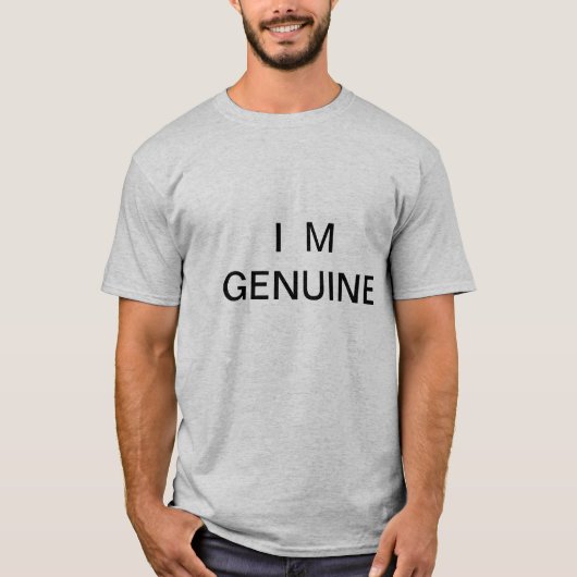 Baumwollmänner fühlen sich im Shirt wohl (Vorderseite)