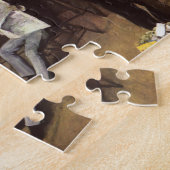 Baumwollmarkt in New Orleans von Edgar Degas Puzzle (Seite)
