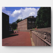 Baumwollmilch im New Lanark Postkartenposter Fotoplatte (Vorderseite)