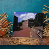 Baumwollmilch im New Lanark Postkartenposter Fotoplatte (Seite)