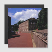 Baumwollmilch im New Lanark Postkartenposter Magnetkarte (Vorne/Hinten)