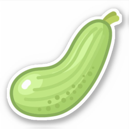 Baumwollpflanzengestaltung Aufkleber (Vorderseite)