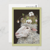 Baumwollpostkarte Postkarte (Vorne/Hinten)