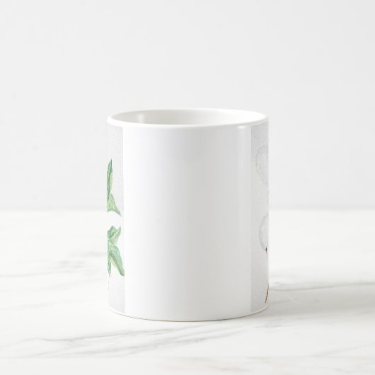Baumwollsamenkapsel-botanische Tasse (Mittel)