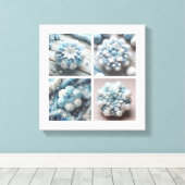 Baumwollschneeflocke Leinwanddruck (Insitu (Holzboden))