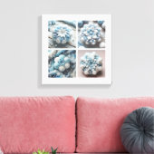 Baumwollschneeflocke Leinwanddruck (Insitu (Wohnzimmer))