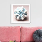 Baumwollschneeflocke Leinwanddruck (Insitu (Wohnzimmer))