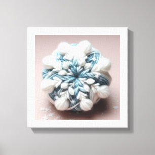 Baumwollschneeflocke Leinwanddruck