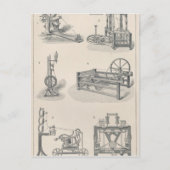 Baumwollspinnen I Postkarte (Vorderseite)