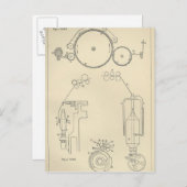 Baumwollspinnen II Postkarte (Vorne/Hinten)