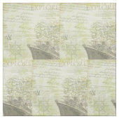 Baumwollstoff für antike Schiffe Stoff (Muster)