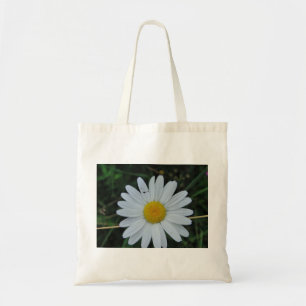 Baumwollstofftasche weisse Margerite Tragetasche