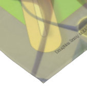 Baumwolltischdecke abstraktes geo 52x70 bewegt tischdecke (Schrägansicht)