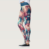 Baumwollzucker-Bubble-Gum Leggings (Links)