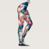 Baumwollzucker-Bubble-Gum Leggings (Rechts)